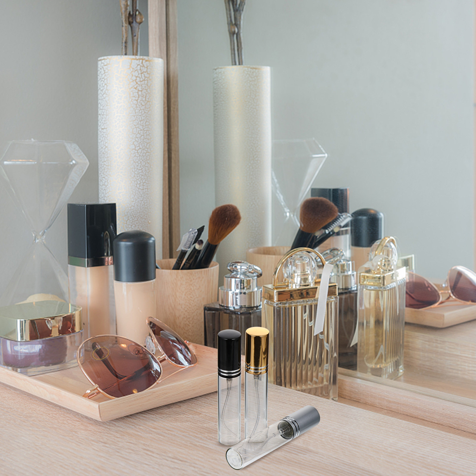 Misting Bottle Fine - 6 قطع من زجاجات رذاذ العطر