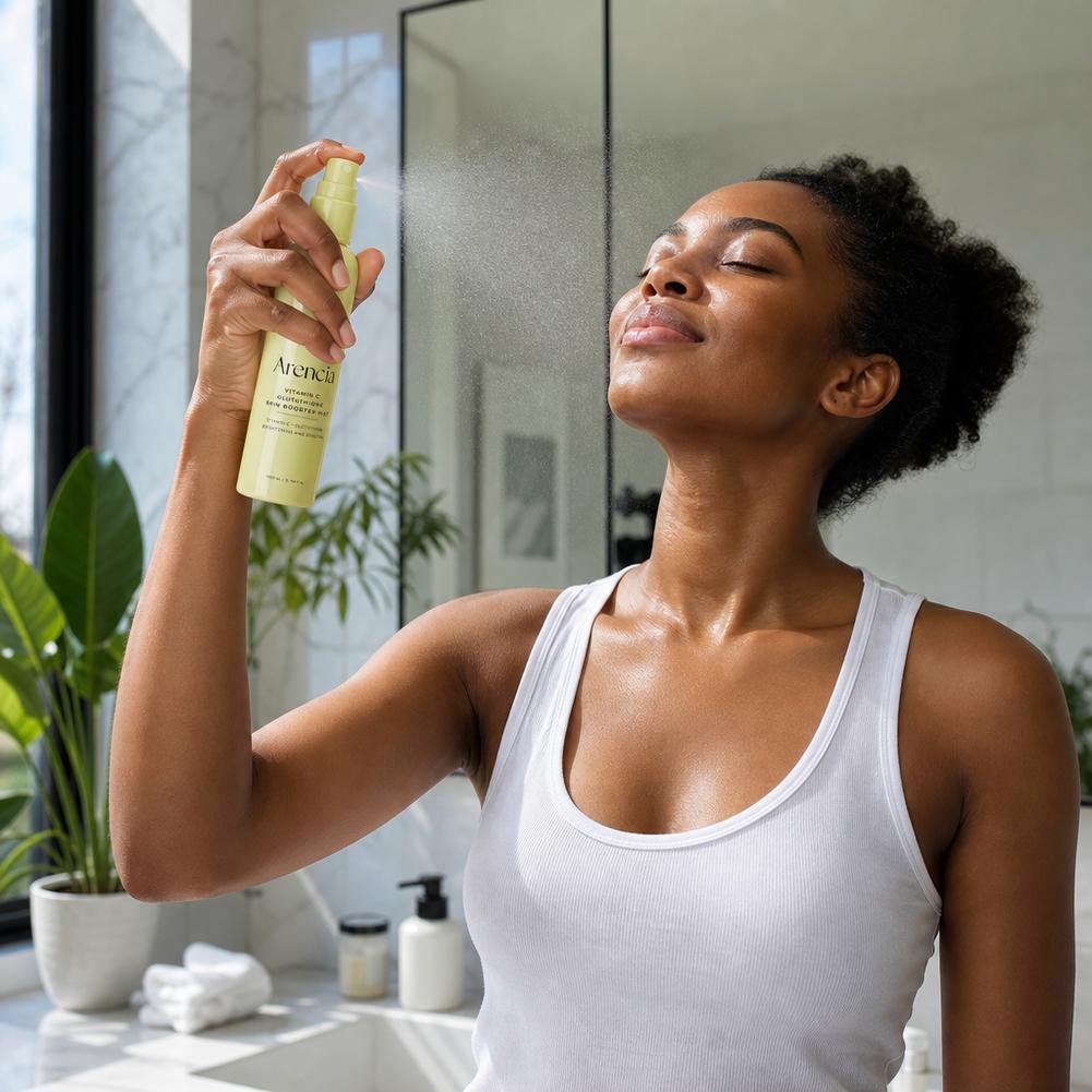 رذاذ/سيروم الوجه من أرينسيا بف - مراجعة Misting Bottle Fine وسعره