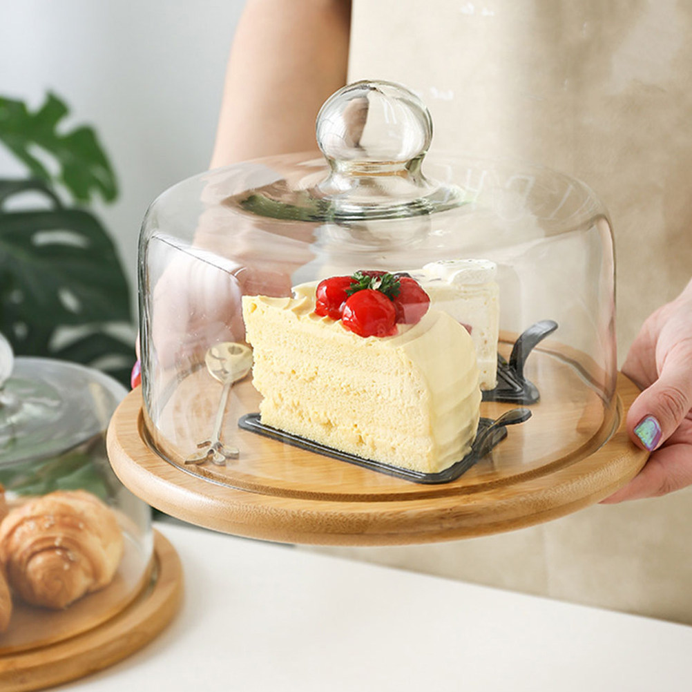 علب كيك شفافة، غطاء زجاجي شفاف - مراجعة Plastic Dome Clear وسعره