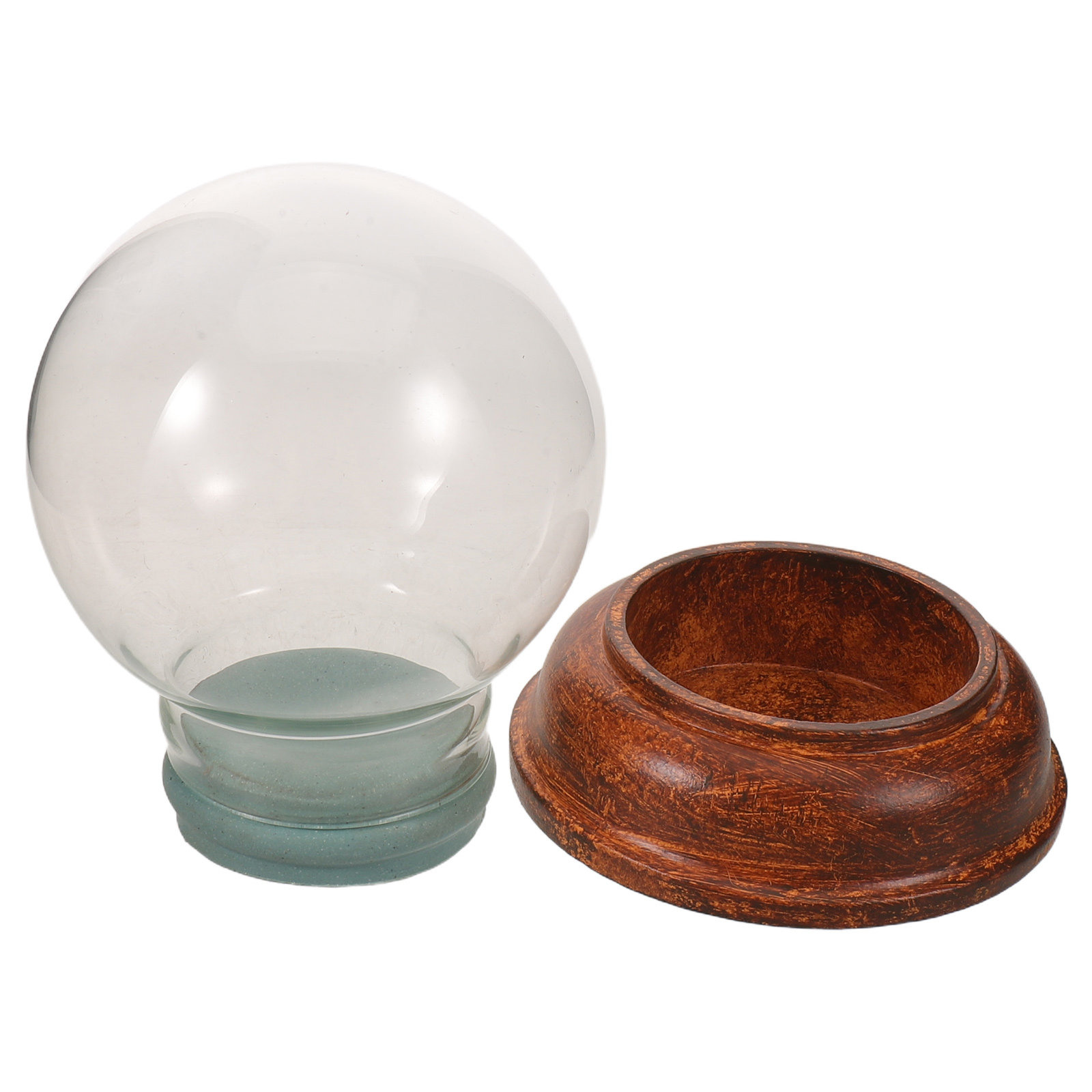 قبة زجاجية شفافة فارغة بقطر 80 - مراجعة Plastic Dome Clear وسعره