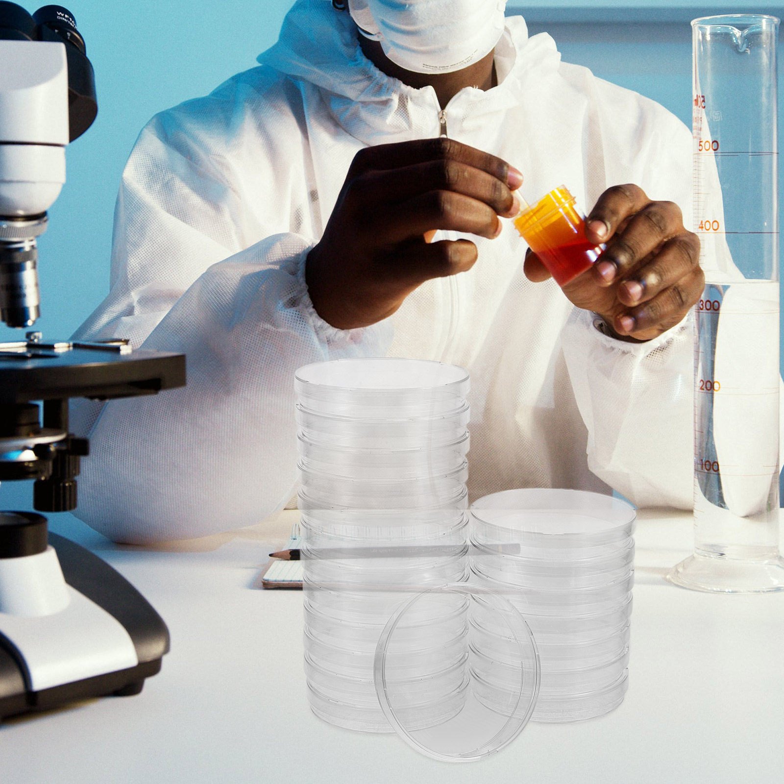 20 قطعة من أطباق بتري عالية ال - مراجعة Agar Tissue Culture وسعره