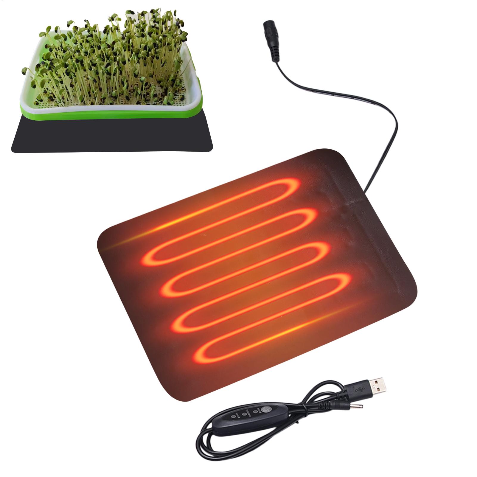 بساط تسخين للشتلات بقوة 8.5 وا - مراجعة Heat Mat Seedling وسعره