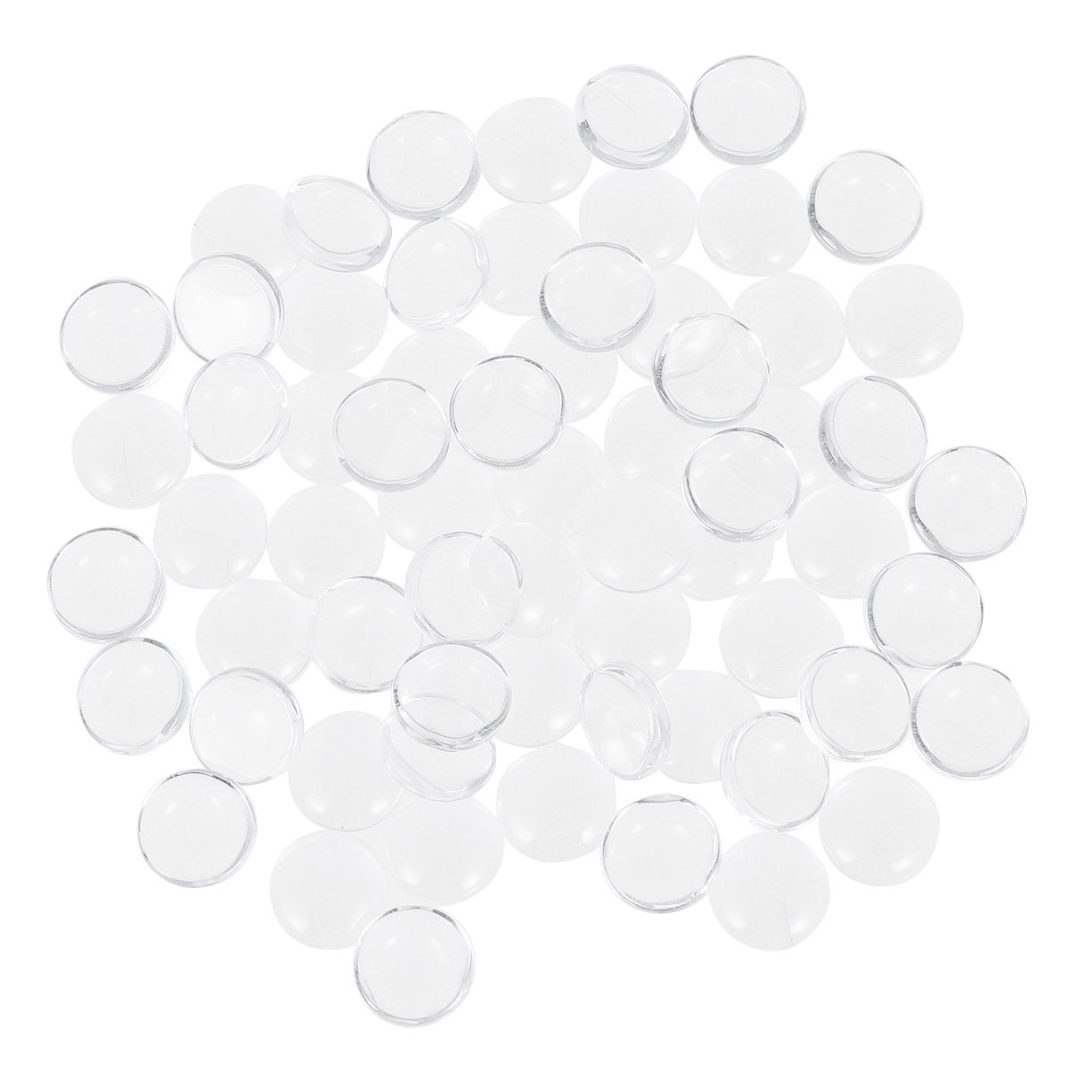 200 قطعة من الكابوشونات الزجاج - مراجعة Plastic Dome Clear وسعره