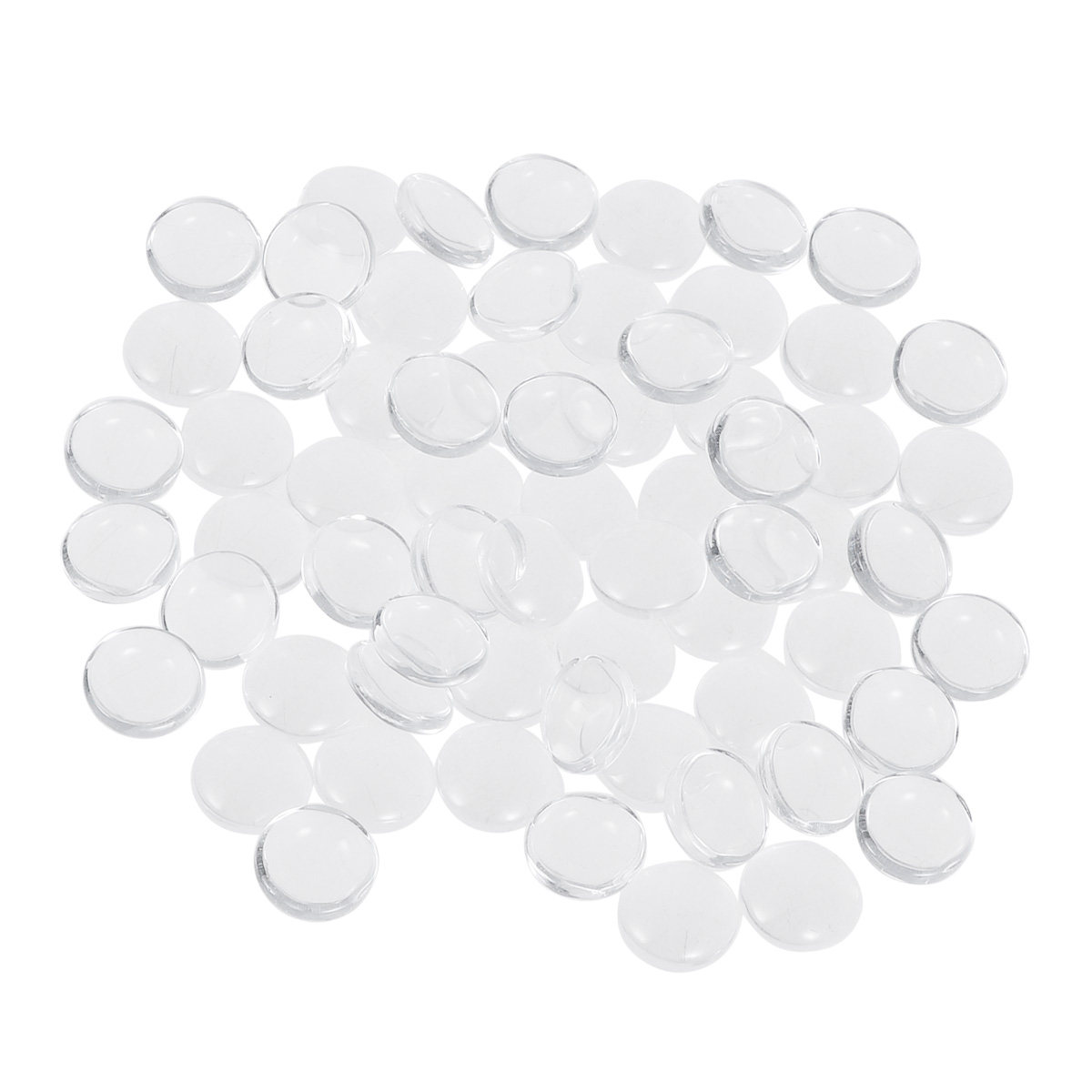 200 قطعة من الكابوشونات الزجاج - مراجعة Plastic Dome Clear وسعره