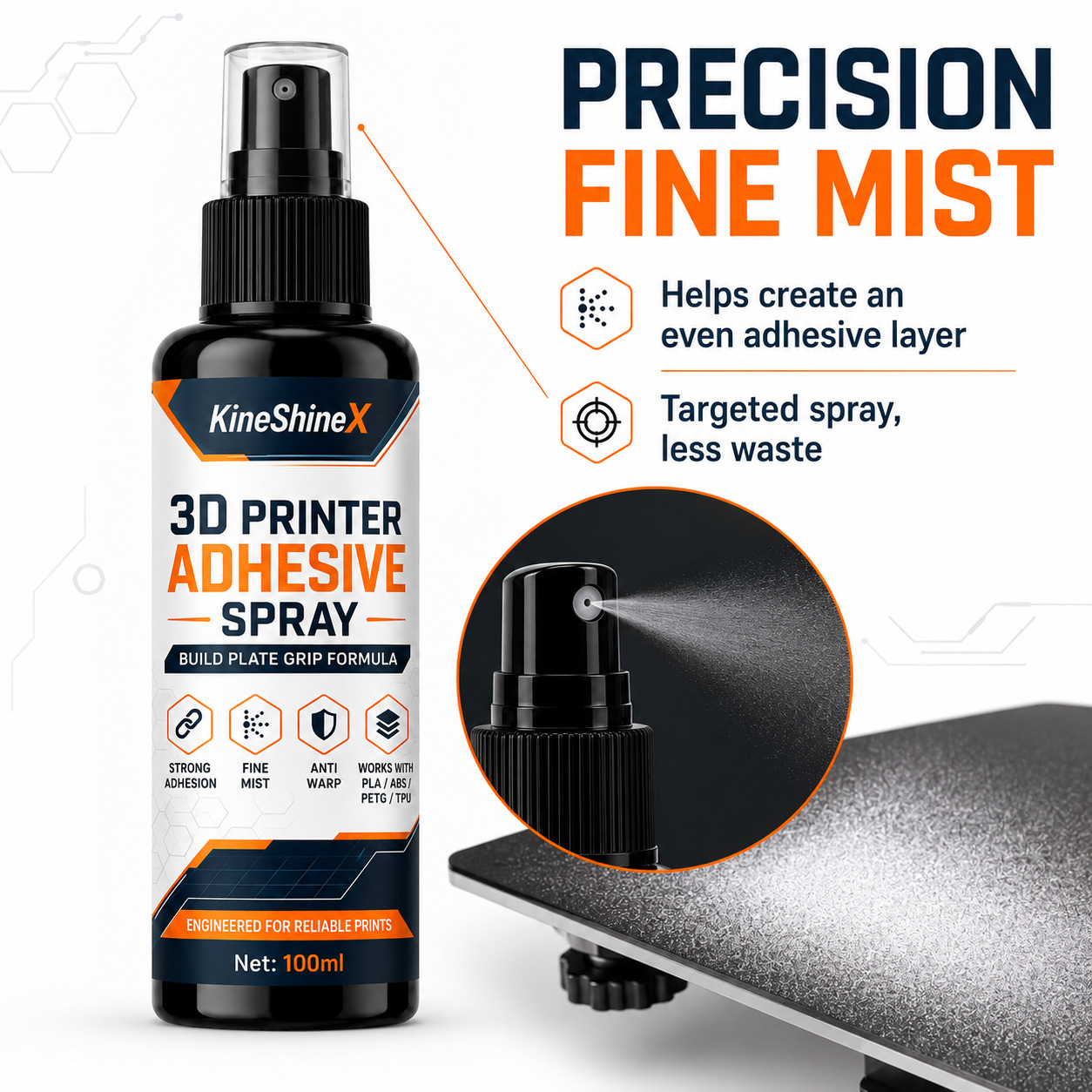 بخاخ لاصق للطابعة ثلاثية الأبع - مراجعة Misting Bottle Fine وسعره